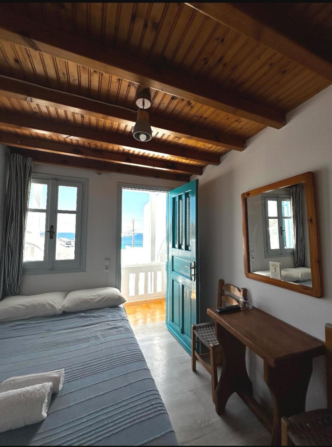 Mykonos Town Pension Marias Sea View מראה חיצוני תמונה